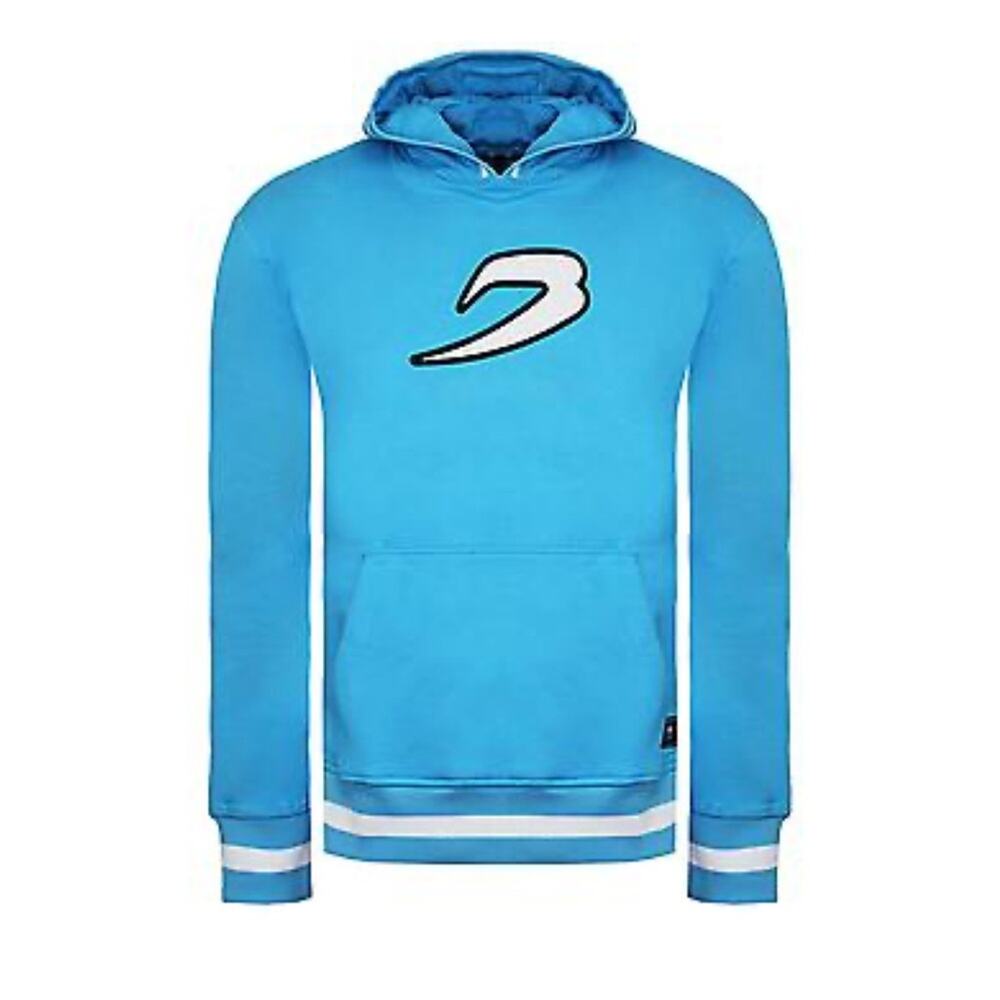 New! BOXRAW 36 By Teddy Atlas Blue Men’s XL Hoodie Sweatshirt